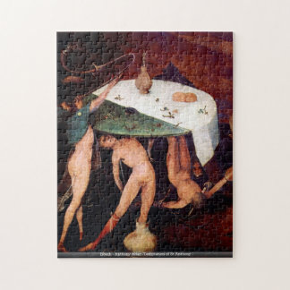 Bosch - Anthony Altar - Temptation of St Anthony Legpuzzel