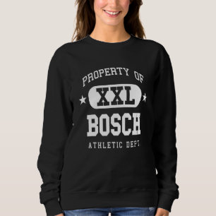 Bosch Atletische naam familie sport Trui