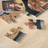 Bosch - Tabel met scènes van de zeven dodelijke zo Legpuzzel (Zijkant)