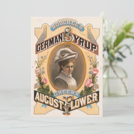 Boschee’s Duitse siroop en de augustus bloemen van (Staand voorkant)