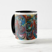 "Bosco, un Basquiatopus" Tasse à boisson 330 ml (Devant gauche)