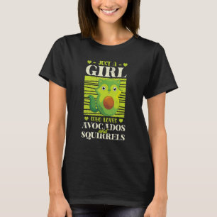 Bosdier is gewoon een meisje dat van Avocados en S T-shirt