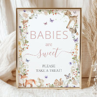Bosdier Wildflower Baby Shower Zoete Treat