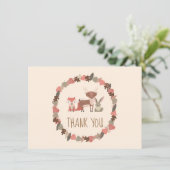Bosdieren Baby Bedankt (Staand voorkant)