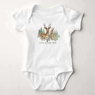 Bosdieren Baby Shower Romper
