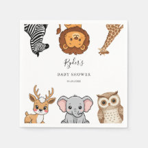 Bosdieren Baby Shower