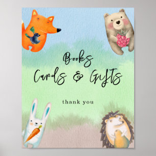 Bosdieren - Boeken kaarten en cadeaus Poster