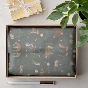 Bosdieren Bos Baby Shower Welkomstbord Tissuepapier