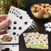 Bosdieren, bosdieren, Jouw naam Pokerkaarten (Insitu)