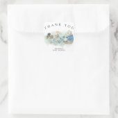 Bosdieren - Dank u Vierkante Sticker (Tas)