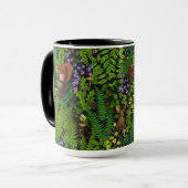 Bosdieren en planten mok (Voorkant links)