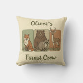 Bosdieren - Forest Crew Kussen (Voorkant)