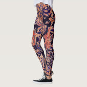 BOSDIEREN, FOX, PEACOCK, HARE PINK BLUE FLORAL LEGGINGS (Links)