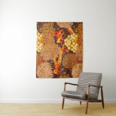 BOSDIEREN, GEZIEN DOOR EEN Rood-Gele BROOK-Florenc Wandkleed (In situ)