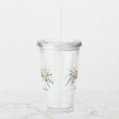 bosdieren in de Waterverf Acryl Drinkbeker (Rechts)