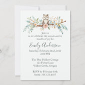 bosdieren in de Waterverf Kaart (Achterkant)