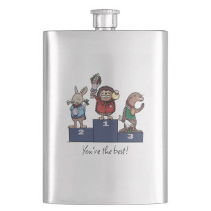 Bosdieren Je bent de beste! Cadeau Podium Kunst Flacon