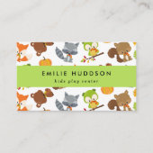 Bosdieren, Kinder Speelcentrum, Activiteitencentru Visitekaartje (Voorkant)