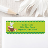 Bosdieren Konijn | Gepersonaliseerd Etiket (Insitu)