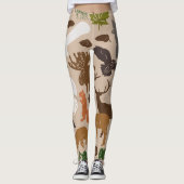 Bosdieren Leggings (Voorkant)