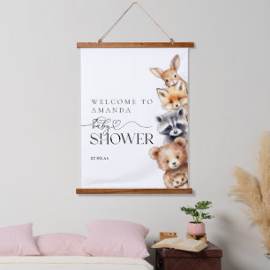 Bosdieren Modern Baby shower Hangend Wandkleed
