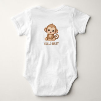 Bosdieren Picknick Zoete Momenten Baby Romper