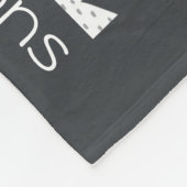 Bosdieren Sneeuwvlokken Scandinavische Kerstmis Fleece Deken (Hoek)