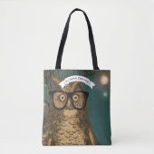 Bosdieren Uilenmaan en Jupiter Tote Bag (Voorkant)