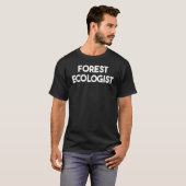 bosecoloog t-shirt (Voorkant volledig)