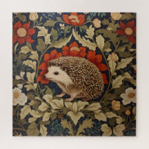 Bosegel Egeltje geïnspireerd door William Morris