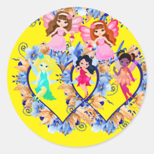 boseigenaar klassieke ronde sticker