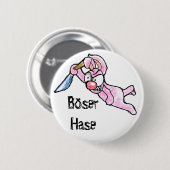 Böser Hase Ronde Button 5,7 Cm (Voorkant /achterkant)