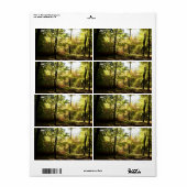 Bosglande Etiket (Full Sheet)