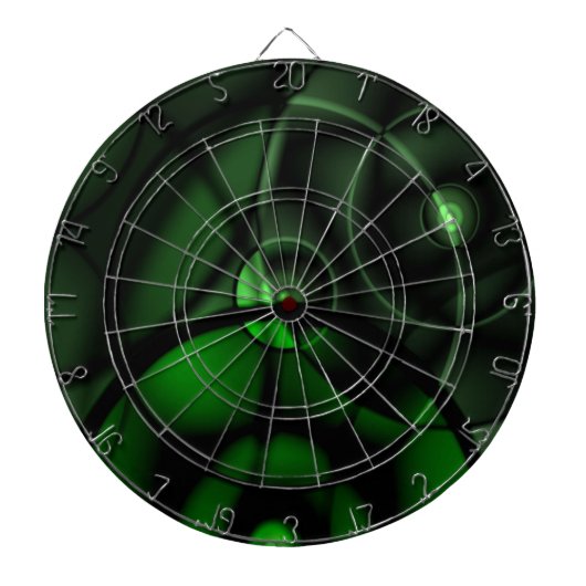 Bosgroen Dartbord (Voorkant)