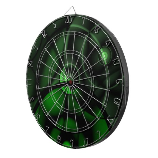 Bosgroen Dartbord (Voorkant Rechts)