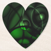 Bosgroen Kartonnen Onderzetters (Voorkant)