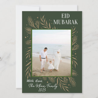 Bosgroen met gouden lijst