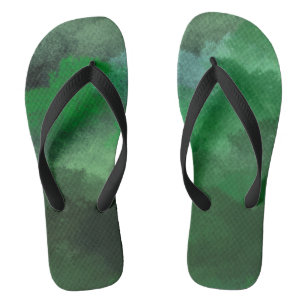 Bosgroen Teenslippers