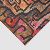 Bosheks, Paul Klee Abstracte kunst Tissuepapier (Detail)