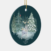 Bosherten Winterbos Keramisch Ornament (Rechts)