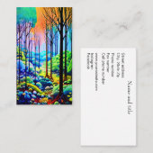 Boshout Trail Visitekaartje (Voorkant / Achterkant)