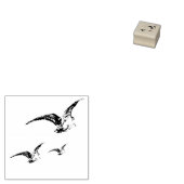 Boshoutwingrubberzegel Rubberstempel (Gestempeld)