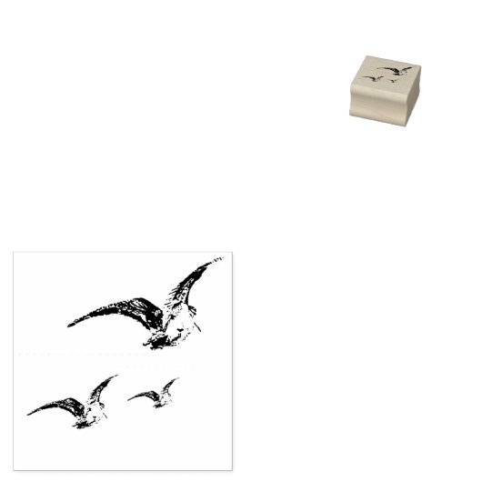 Boshoutwingrubberzegel Rubberstempel (Gestempeld)