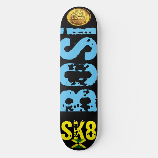 BOSI 8 1/2" Skateboard Dek (Voorkant)