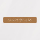 Boskleur Gecodeerde Pennen Naam Waterdicht Labels (Design 1)