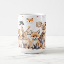 Boskonijnen Vos Wolf Koffiekop