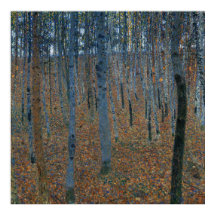 Boskunst Gustav Klimt - Beech Grove