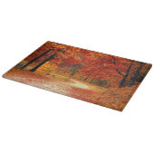 Bosland in Herfst Snijplank (Hoek)