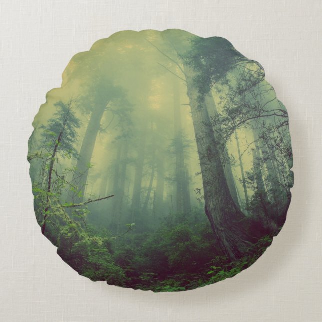 Bosland van onder rond kussen (Voorkant)