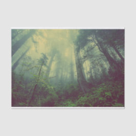 Bosland van onder tissuepapier